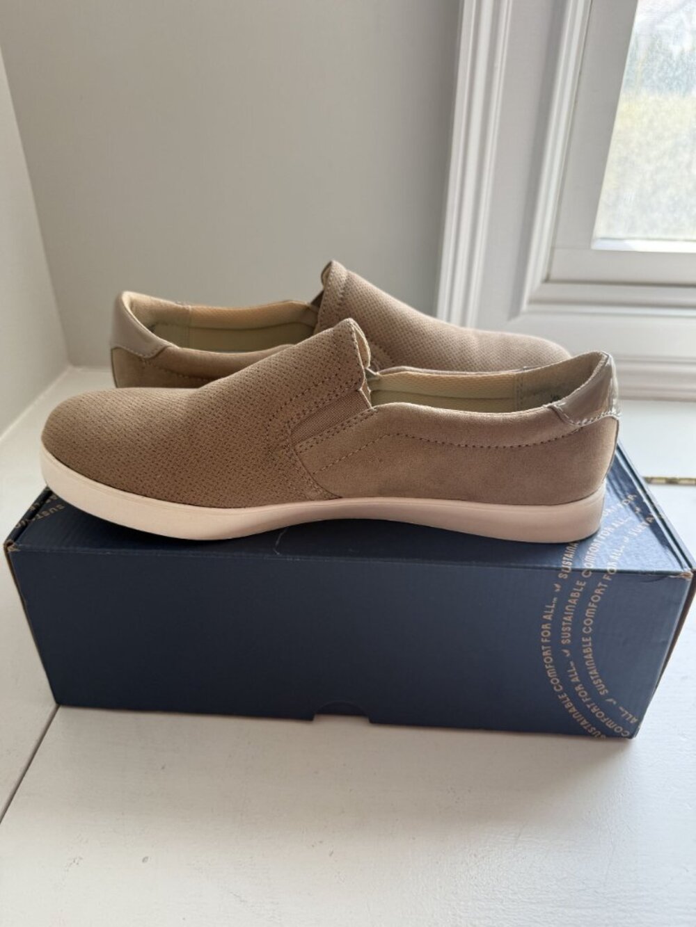 NWB Dr. Scholl's Madison Cloud Slip On Sneaker Brown Women's Size US 10 $80 [jb] - Picture 14 of 16